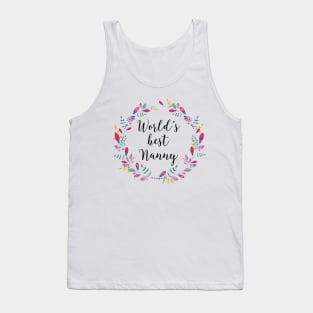 World's Best Nanny Tank Top